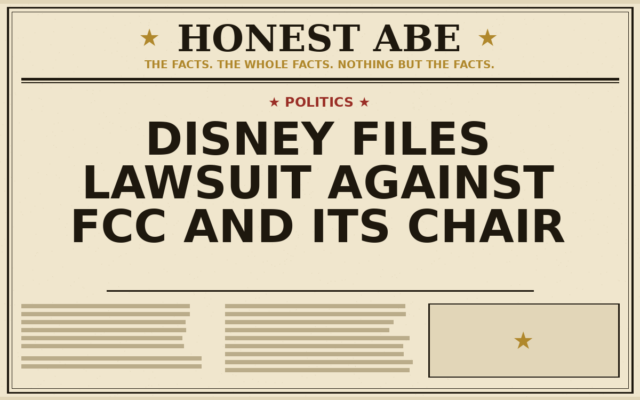 Disney Files Lawsuit Against FCC and Its Chair