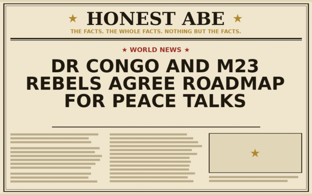 DR Congo and M23 Rebels Agree Roadmap for Peace Talks
