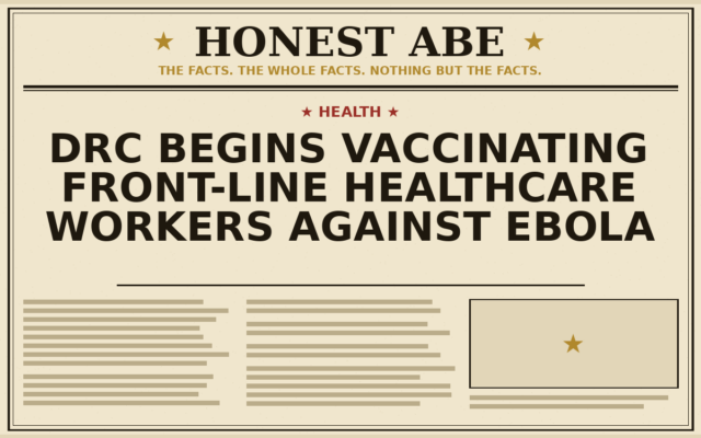 DRC Begins Vaccinating Front-Line Healthcare Workers Against Ebola