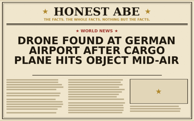 Drone Found at German Airport After Cargo Plane Hits Object Mid-Air