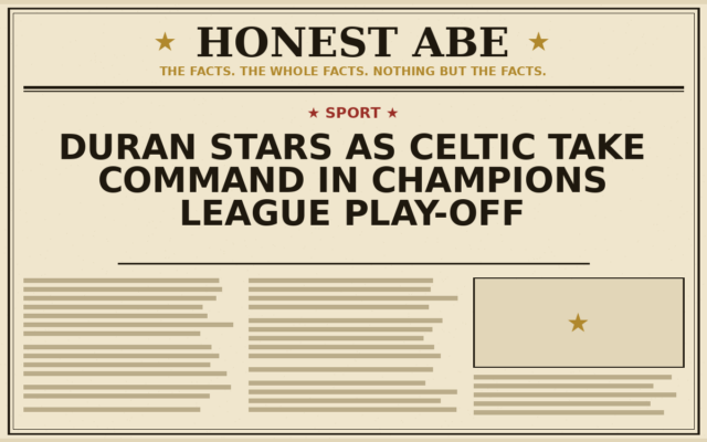 Duran Stars as Celtic Take Command in Champions League Play-Off