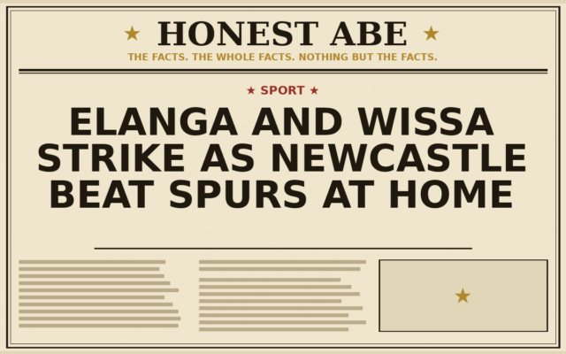 Elanga and Wissa Strike as Newcastle Beat Spurs at Home