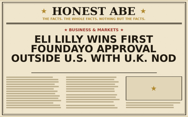 Eli Lilly Wins First Foundayo Approval Outside U.S. With U.K. Nod