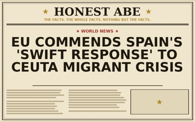EU Commends Spain’s ‘Swift Response’ to Ceuta Migrant Crisis