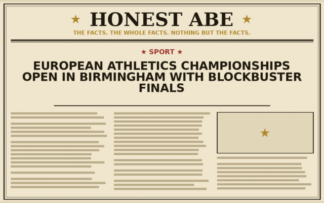 European Athletics Championships Open in Birmingham with Blockbuster Finals