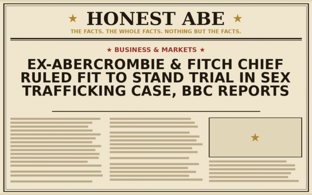Ex-Abercrombie & Fitch Chief Ruled Fit to Stand Trial in Sex Trafficking Case, BBC Reports