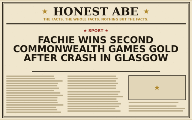 Fachie Wins Second Commonwealth Games Gold After Crash in Glasgow