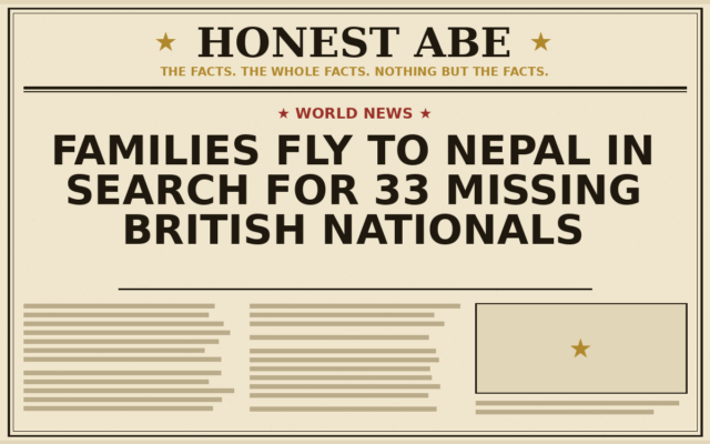 Families Fly to Nepal in Search for 33 Missing British Nationals