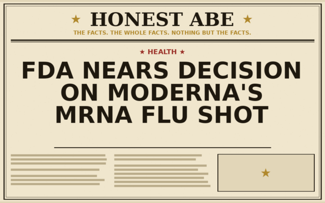 FDA Nears Decision on Moderna’s mRNA Flu Shot