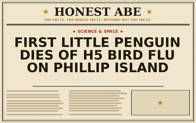 First Little Penguin Dies of H5 Bird Flu on Phillip Island