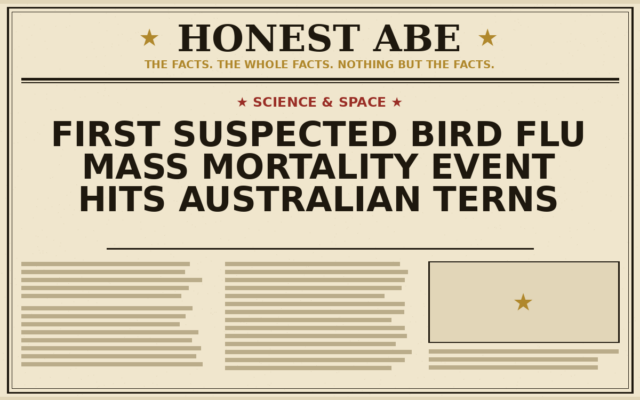 First Suspected Bird Flu Mass Mortality Event Hits Australian Terns