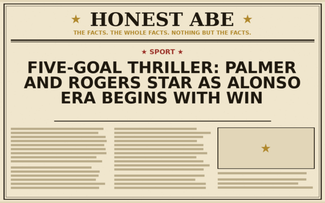 Five-Goal Thriller: Palmer and Rogers Star as Alonso Era Begins With Win