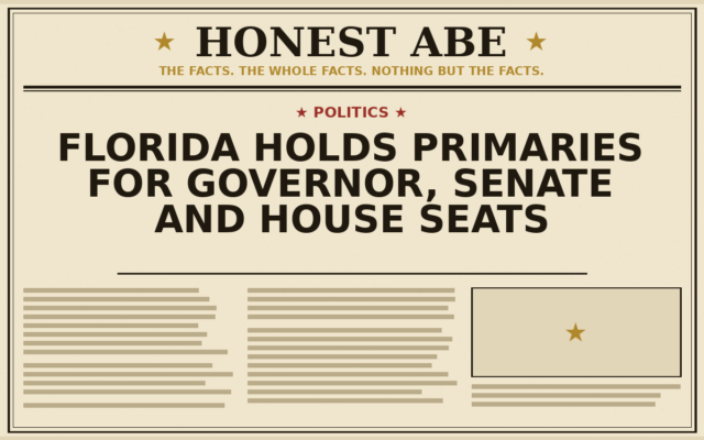 Florida Holds Primaries for Governor, Senate and House Seats