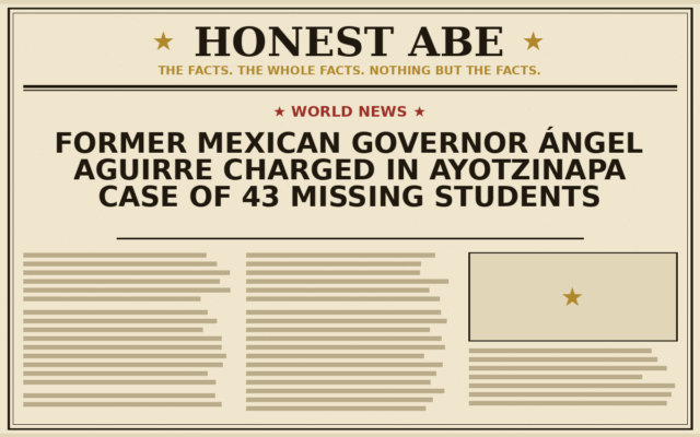 Former Mexican Governor Ángel Aguirre Charged in Ayotzinapa Case of 43 Missing Students