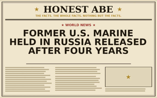 Former U.S. Marine Held in Russia Released After Four Years