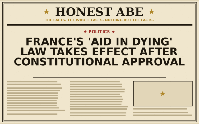 France’s ‘Aid in Dying’ Law Takes Effect After Constitutional Approval