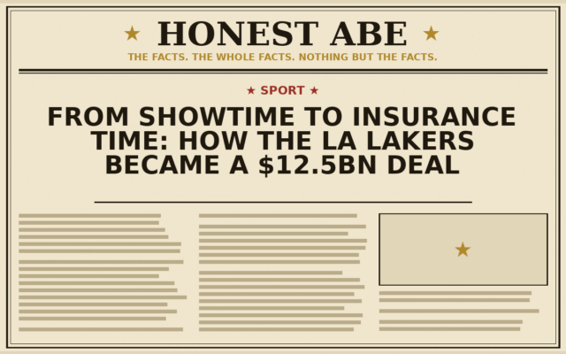 From Showtime to Insurance Time: How the LA Lakers Became a $12.5bn Deal