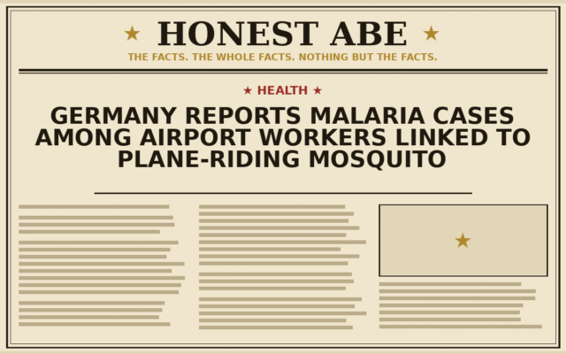 Germany Reports Malaria Cases Among Airport Workers Linked to Plane-Riding Mosquito