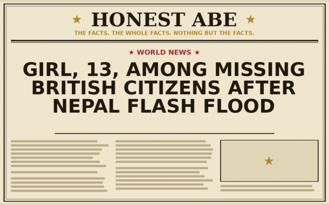 Girl, 13, Among Missing British Citizens After Nepal Flash Flood