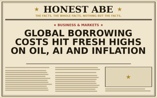 Global Borrowing Costs Hit Fresh Highs on Oil, AI and Inflation