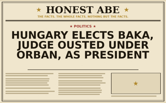 Hungary Elects Baka, Judge Ousted Under Orban, as President