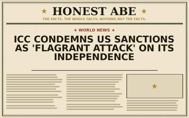 ICC Condemns US Sanctions as ‘Flagrant Attack’ on Its Independence
