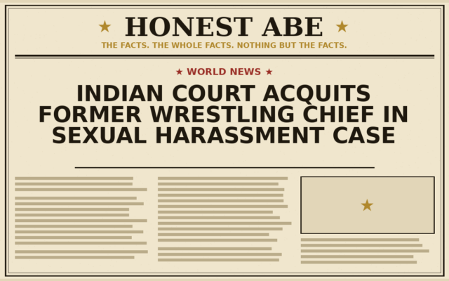 Indian Court Acquits Former Wrestling Chief in Sexual Harassment Case