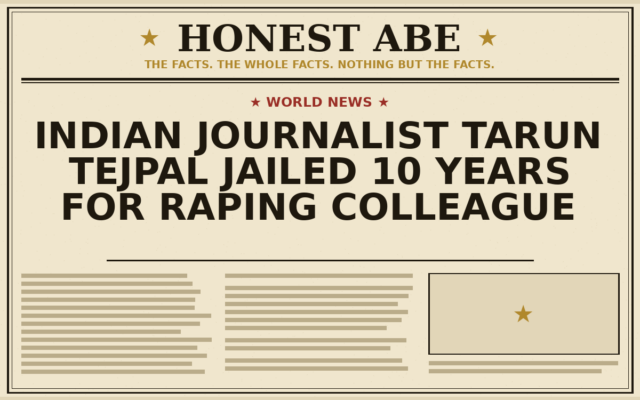 Indian Journalist Tarun Tejpal Jailed 10 Years for Raping Colleague