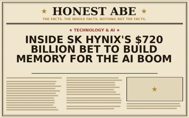 Inside SK Hynix’s $720 Billion Bet to Build Memory for the AI Boom