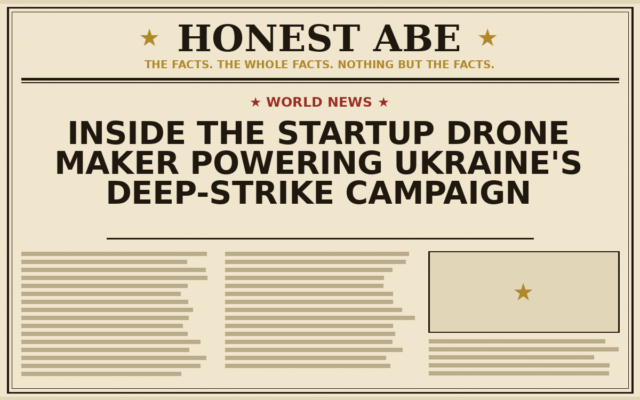 Inside the Startup Drone Maker Powering Ukraine’s Deep-Strike Campaign