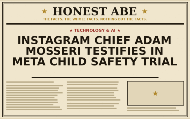 Instagram Chief Adam Mosseri Testifies in Meta Child Safety Trial