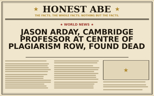 Jason Arday, Cambridge Professor at Centre of Plagiarism Row, Found Dead