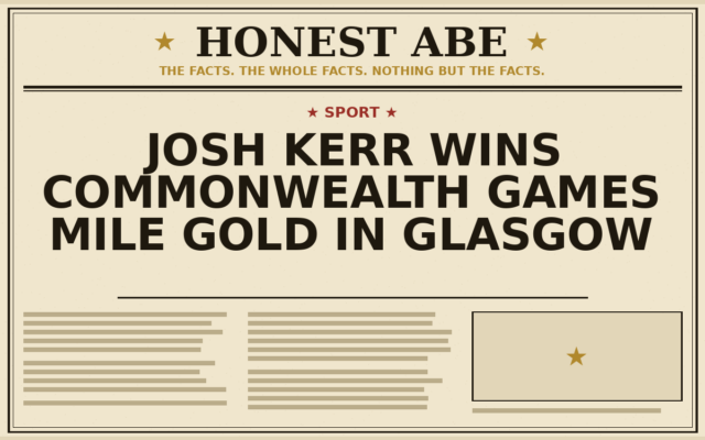 Josh Kerr Wins Commonwealth Games Mile Gold in Glasgow