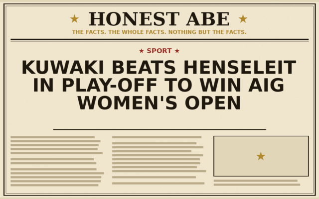 Kuwaki Beats Henseleit in Play-Off to Win AIG Women’s Open