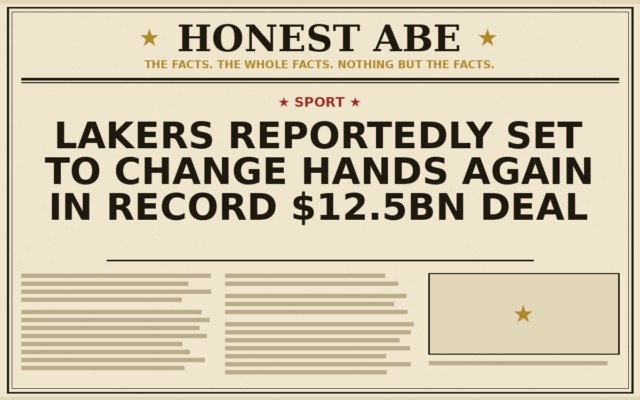 Lakers Reportedly Set to Change Hands Again in Record $12.5bn Deal