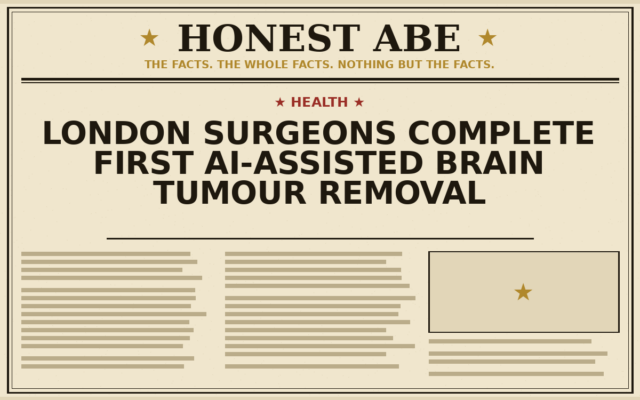 London Surgeons Complete First AI-Assisted Brain Tumour Removal
