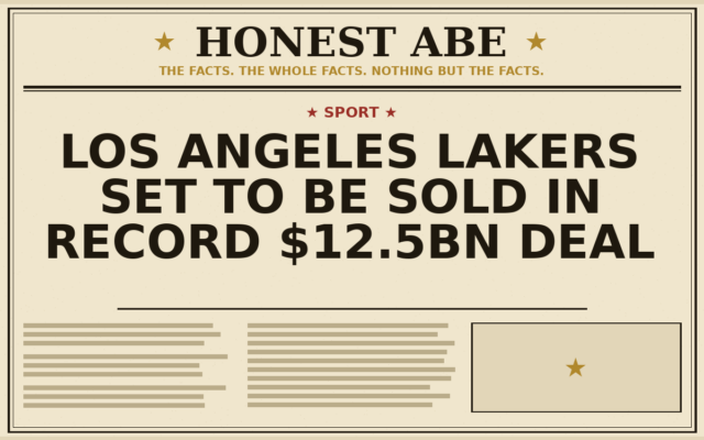 Los Angeles Lakers Set to Be Sold in Record $12.5bn Deal