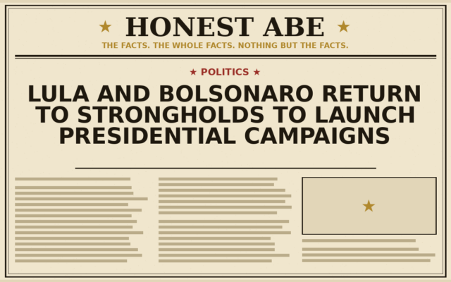 Lula and Bolsonaro Return to Strongholds to Launch Presidential Campaigns