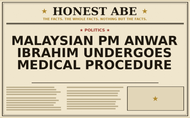 Malaysian PM Anwar Ibrahim Undergoes Medical Procedure