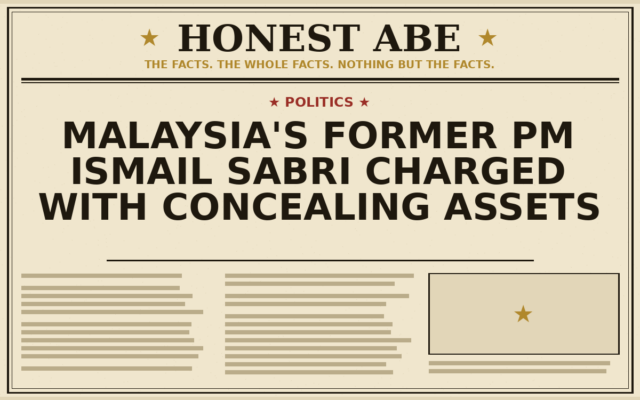 Malaysia’s Former PM Ismail Sabri Charged With Concealing Assets