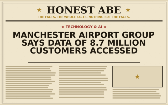 Manchester Airport Group Says Data of 8.7 Million Customers Accessed
