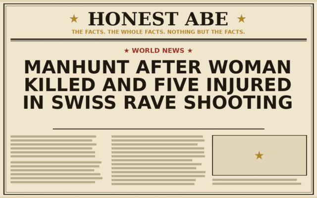 Manhunt After Woman Killed and Five Injured in Swiss Rave Shooting