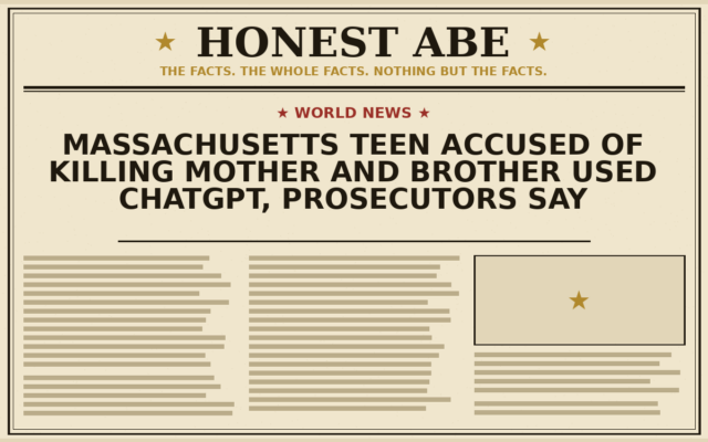 Massachusetts Teen Accused of Killing Mother and Brother Used ChatGPT, Prosecutors Say
