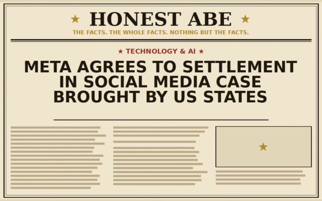 Meta Agrees to Settlement in Social Media Case Brought by US States