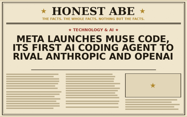 Meta Launches Muse Code, Its First AI Coding Agent to Rival Anthropic and OpenAI