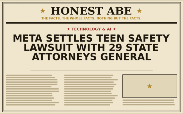 Meta Settles Teen Safety Lawsuit With 29 State Attorneys General