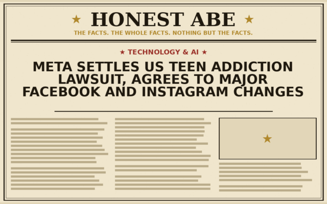 Meta Settles US Teen Addiction Lawsuit, Agrees to Major Facebook and Instagram Changes