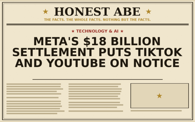 Meta’s $18 Billion Settlement Puts TikTok and YouTube on Notice