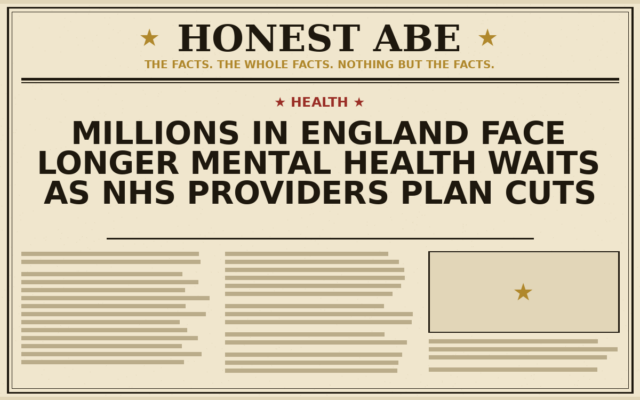 Millions in England Face Longer Mental Health Waits as NHS Providers Plan Cuts