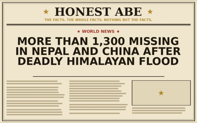 More Than 1,300 Missing in Nepal and China After Deadly Himalayan Flood